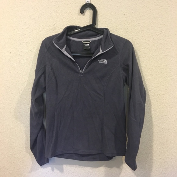 The North Face Sweaters - Northface purple navy half zip pullover fleece The North Face Sweaters - Northface purple navy half zip pullover fleece